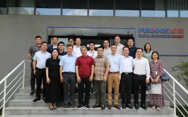 越南新太平洋城建、越南合成礦業(yè)集團(tuán)主席黎鴻泰一行到訪飛力達(dá)